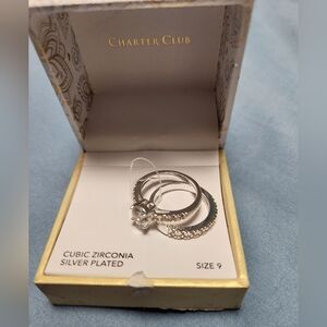 CHARTER CLUB ENGAGEMENT RING SET